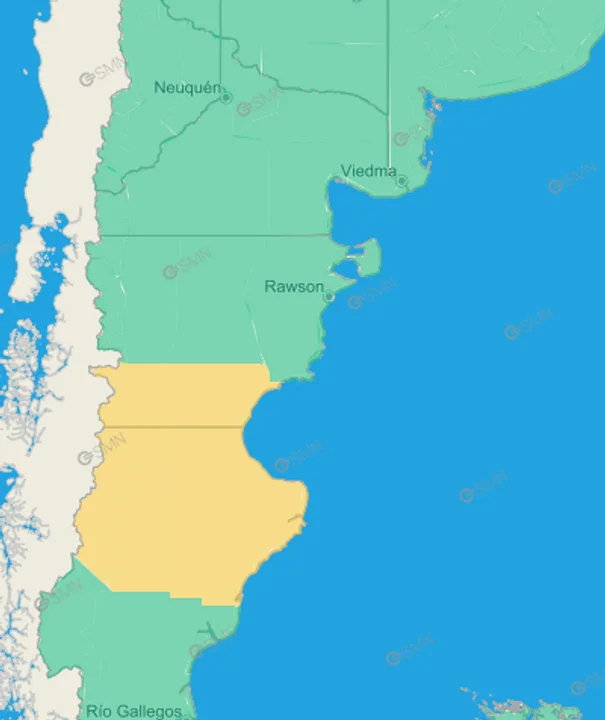 Temporal en varias ciudades de Chubut: hay alerta por fuertes vientos