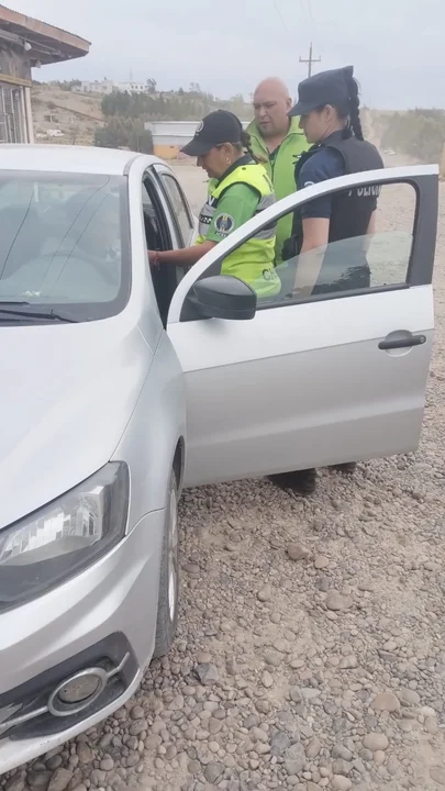 Conducía borracho por el Cordón Forestal y fue sorprendido por la policía 