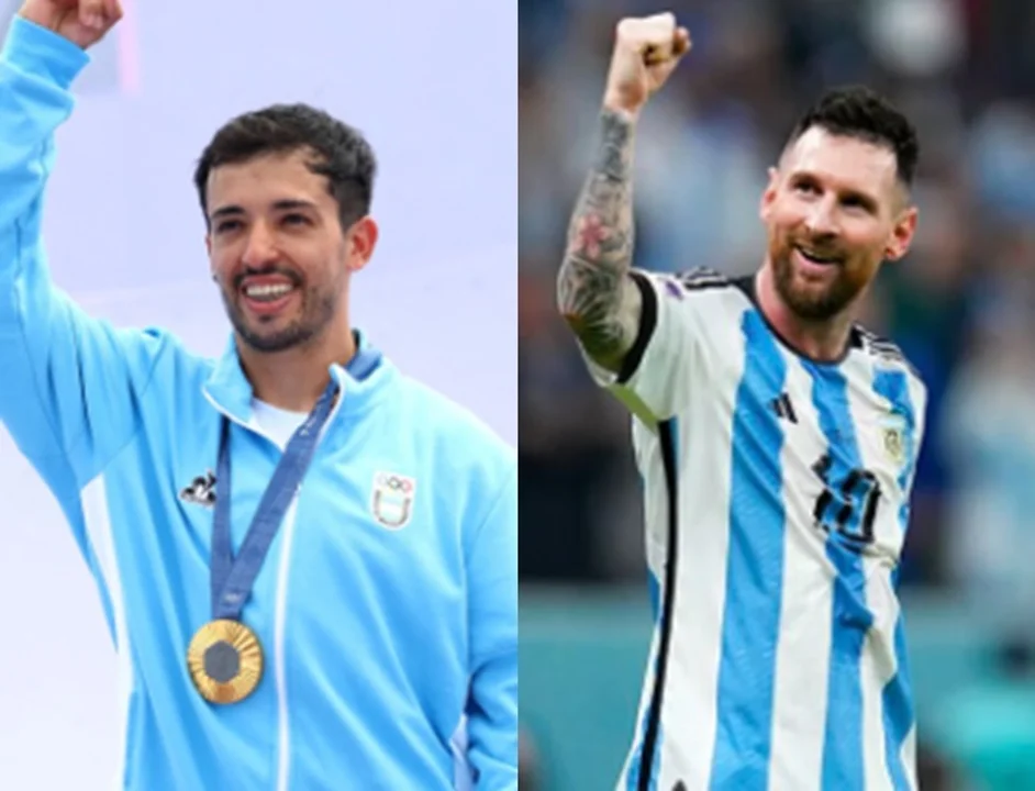 De un campeón a otro: el mensaje de Messi a "El Maligno" Torres tras conseguir el oro en París 2024