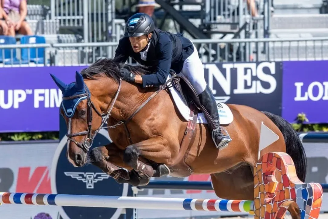 El argentino José María Larocca clasificó a la final de salto y va por una medalla en los Juegos Olímpicos