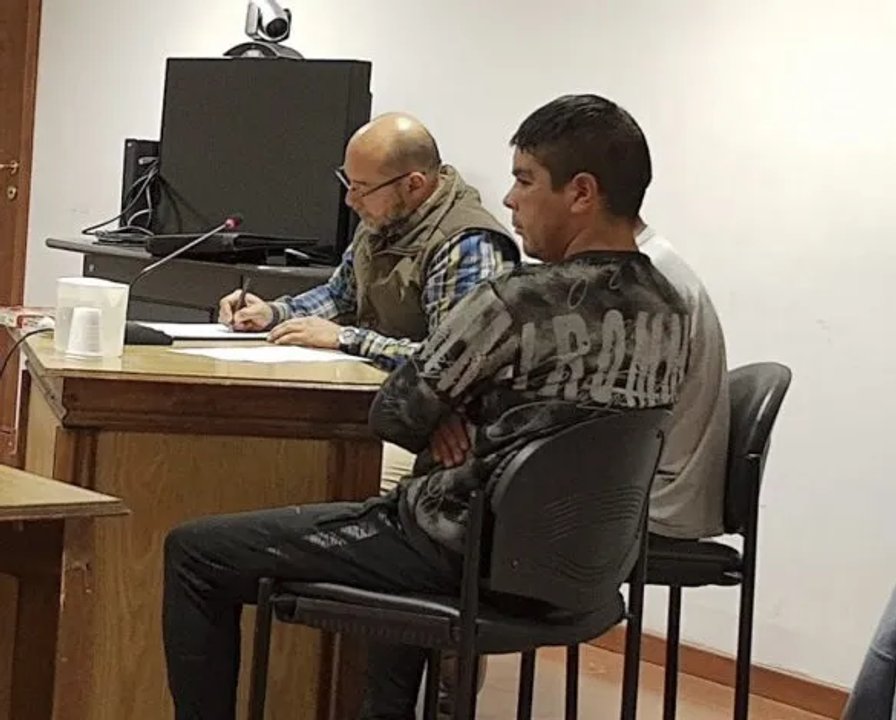 Jorge Nieves, en el jucio por el crimen de Cárdenas. (Foto archivo)