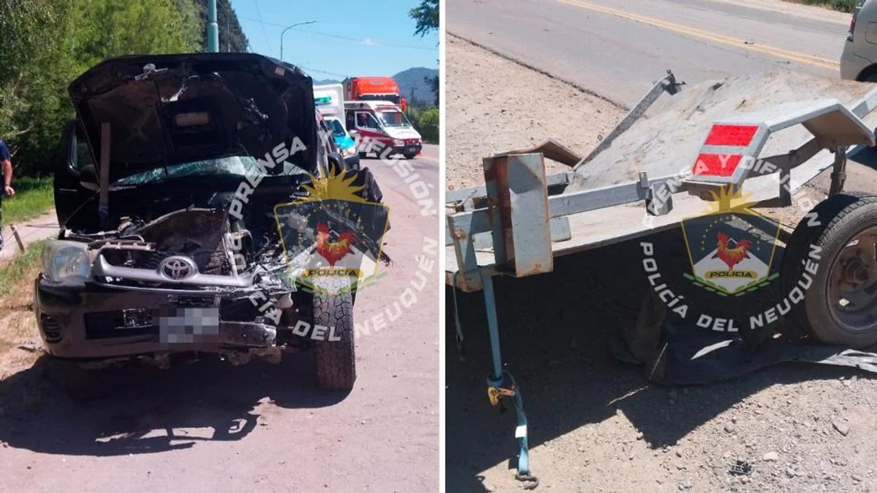 noticiaspuertosantacruz.com.ar - Imagen extraida de: https://adnsur.com.ar/policiales---judiciales/grave-accidente-en-la-ruta-40--se-le-desprendio-el-carrito-a-un-auto-e-impacto-contra-una-camioneta_a675a11ec9fc219f81aa3cb87