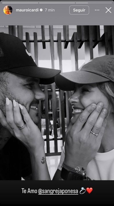 ¡El bombazo del año! Mauro Icardi y la China Suárez anunciaron su compromiso con un romántico posteo