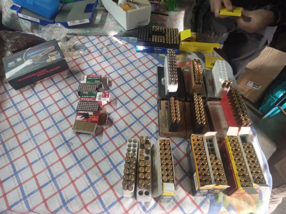 Las armas secuestradas
