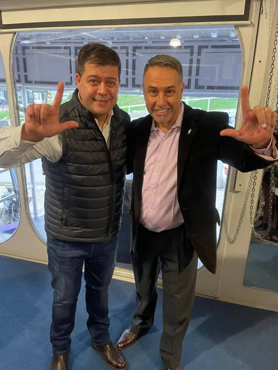 Tras la interna con Treffinger, Ricardo Bustos ratificó su precandidatura como diputado por LLA Chubut