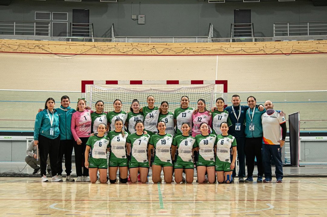 La selección femenina de la Federación Chubutense de Balonmano