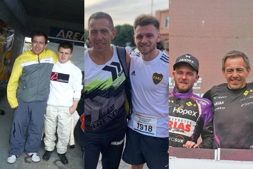 Una familia que comparte la pasión por el deporte
