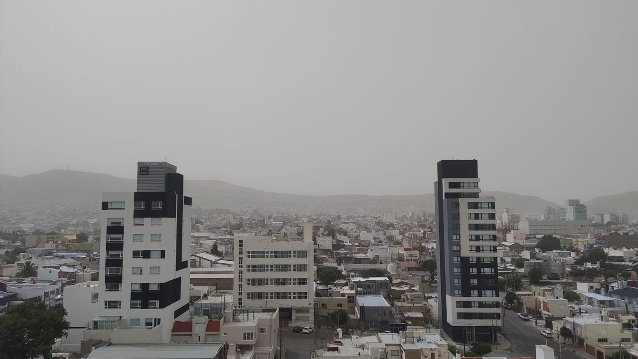 Alerta amarilla por fuertes vientos en Comodoro Rivadavia, ráfagas de hasta 85 km/h
