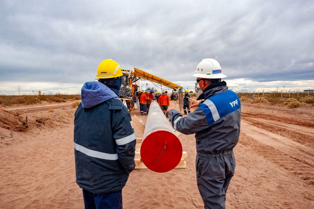 YPF marca un nuevo récord de 203 horas de fractura continua en Vaca Muerta