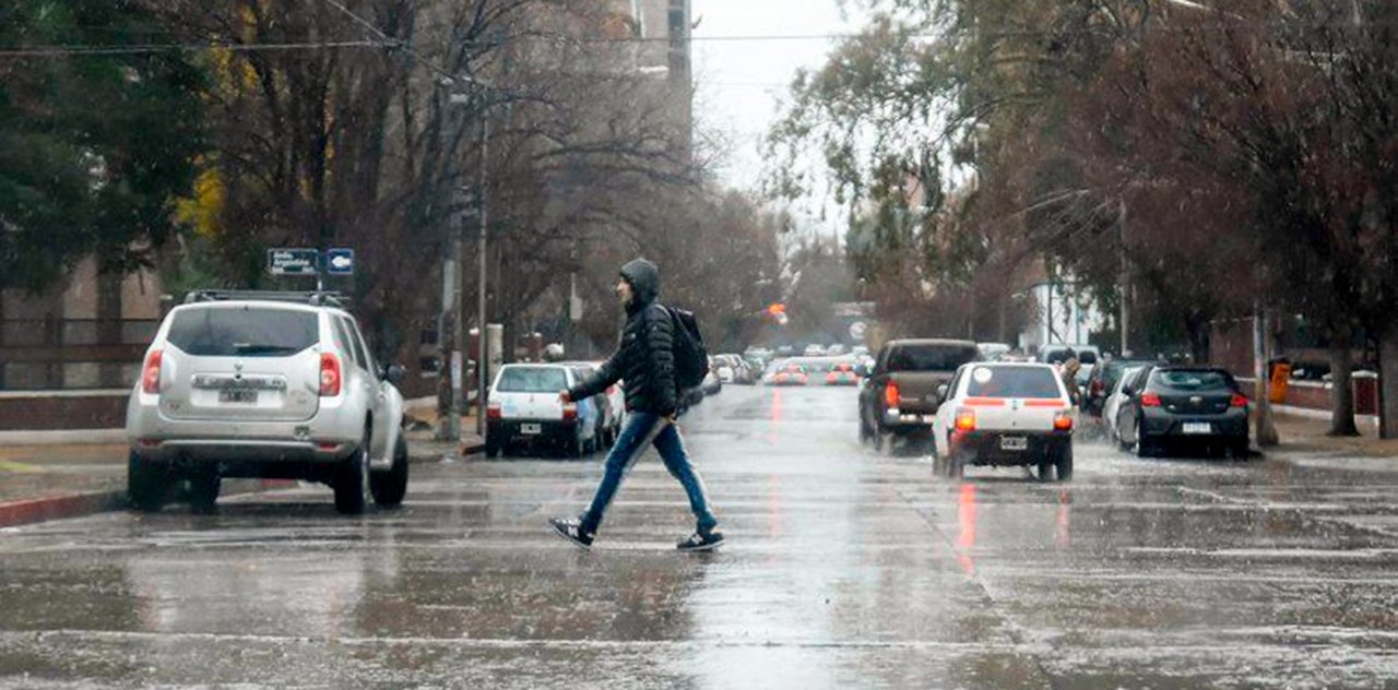 Pronóstico de lluvias y bajas temperaturas en Neuquén