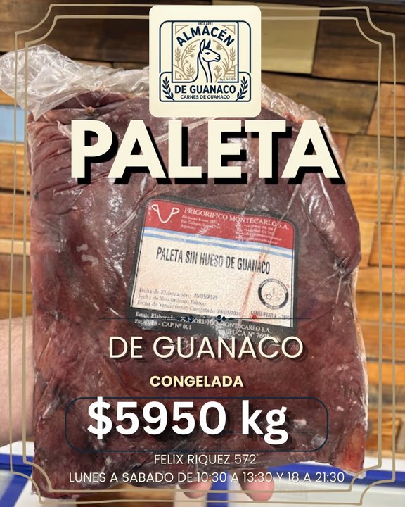 Inauguran el primer almacén de carne de guanaco en Río Gallegos