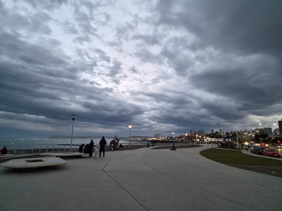 Pronóstico de lluvias y frío en Comodoro y Rada Tilly para el viernes