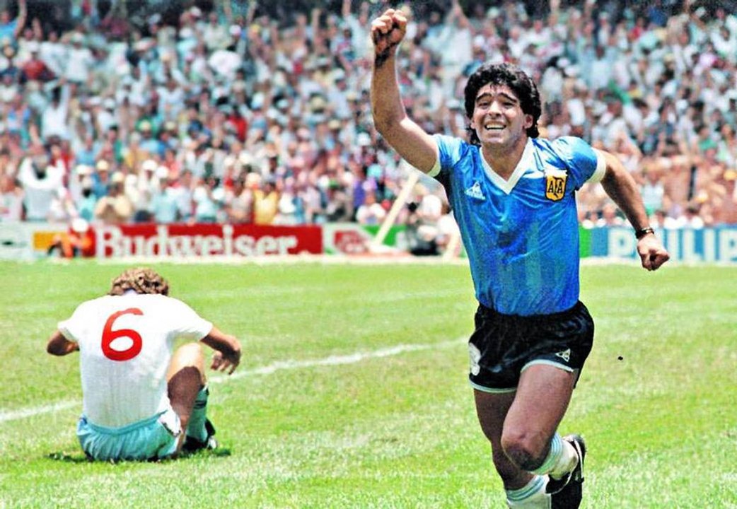 La historia detrás de la camiseta azul que eliminó a Inglaterra en 1986