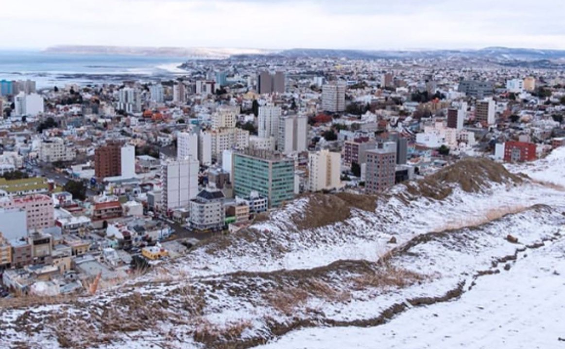 Alerta amarilla por lluvias y nevadas en Chubut y Santa Cruz