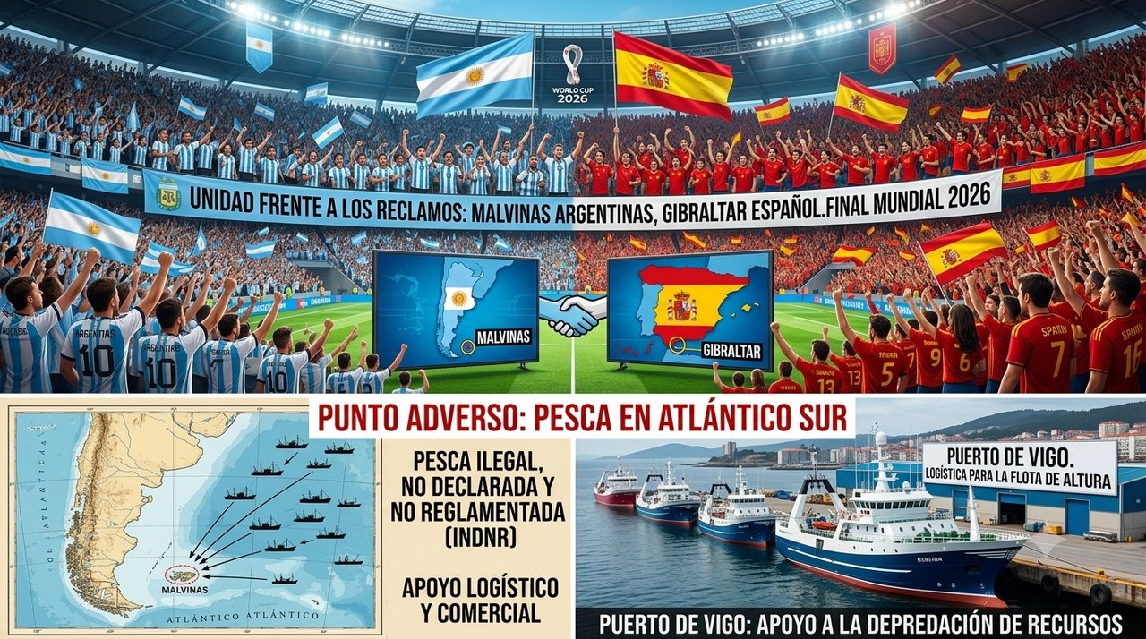 Mundial 2026: Argentina y España enfrentan juntos el colonialismo moderno
