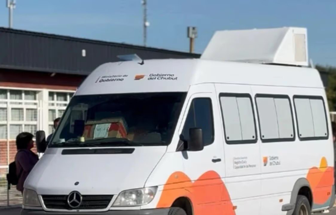 El Registro Civil Móvil atenderá en Chubut durante julio