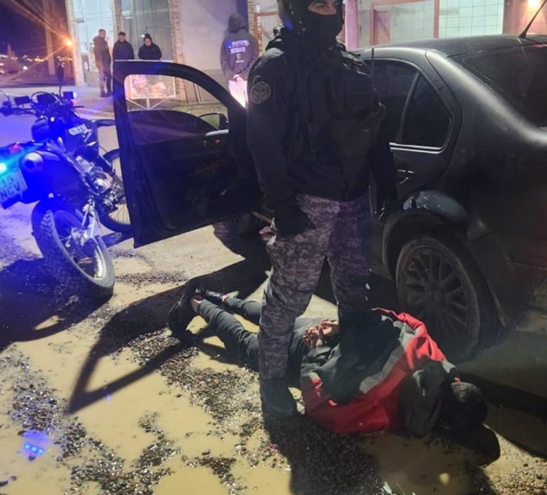 Detenidos tres hombres de Santa Cruz tras intento de robo en Puerto Madryn