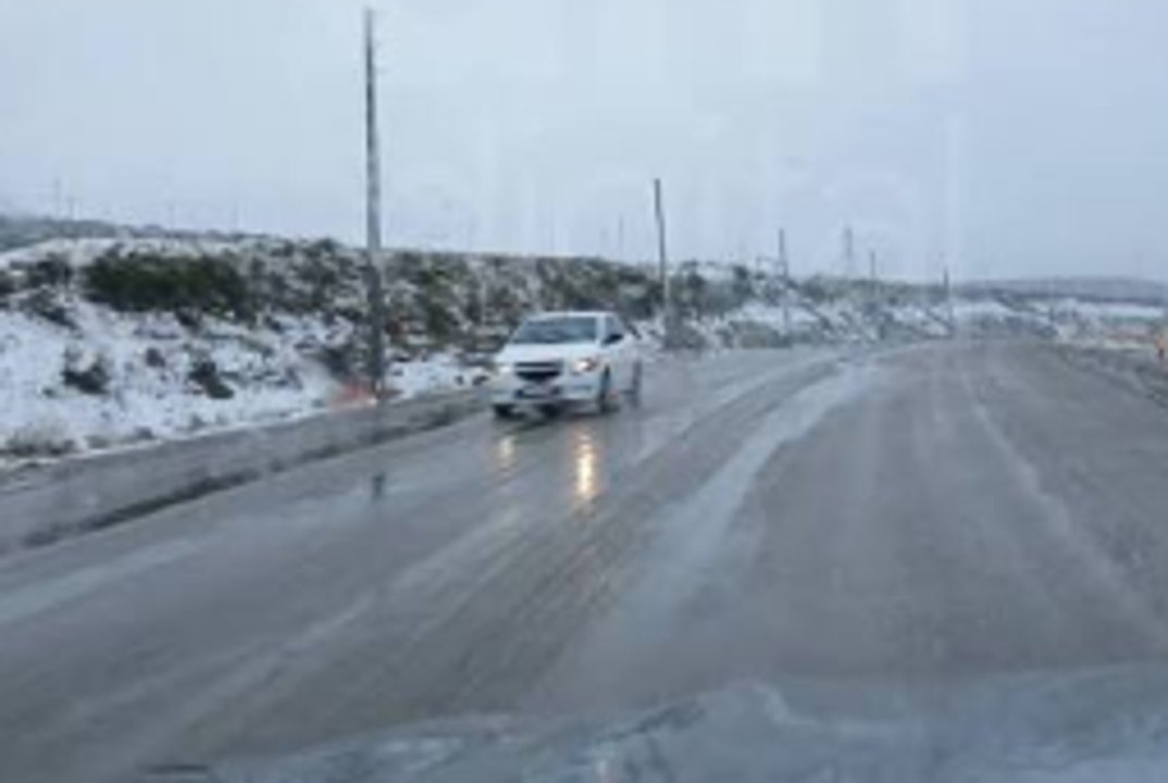 Restablecen circulación en caminos de Comodoro Rivadavia tras nevisca