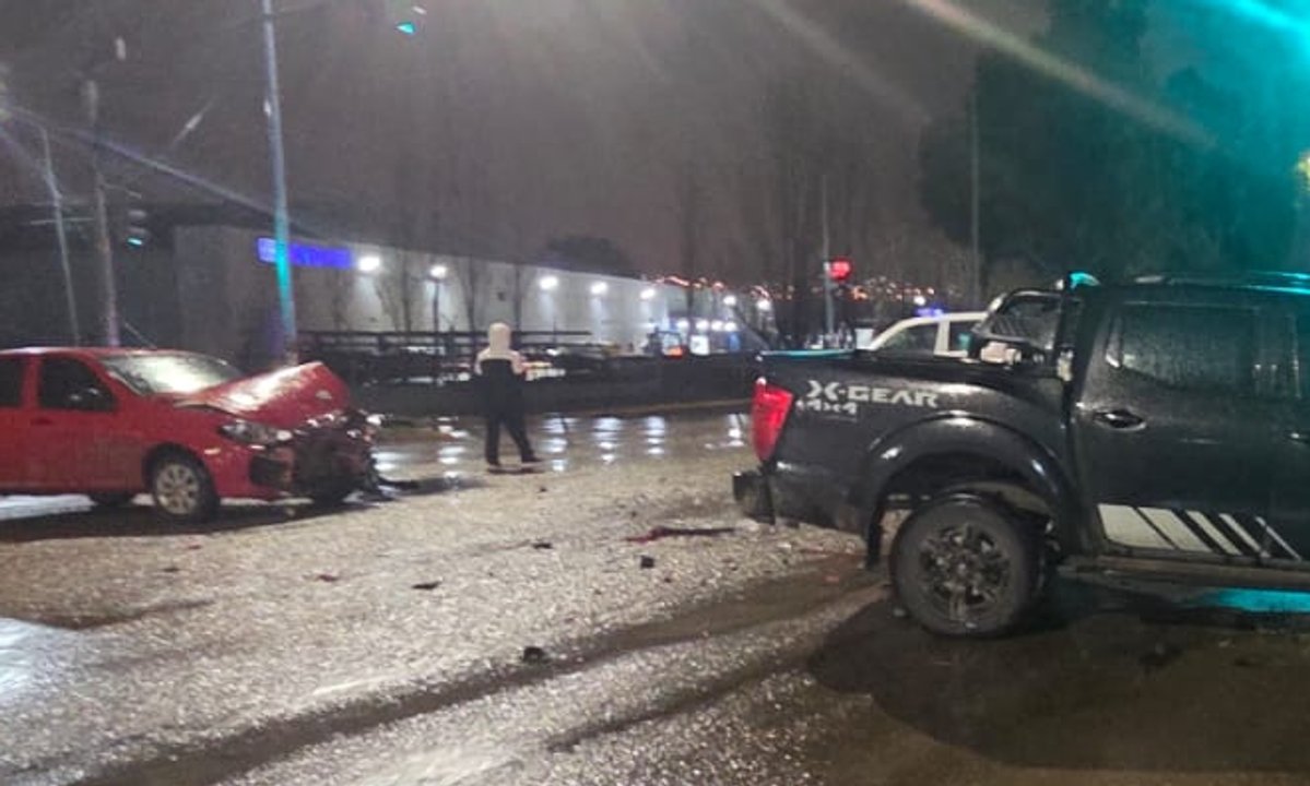 Accidente en Comodoro: conductores involucrados en choque dieron positivo en alcoholemia