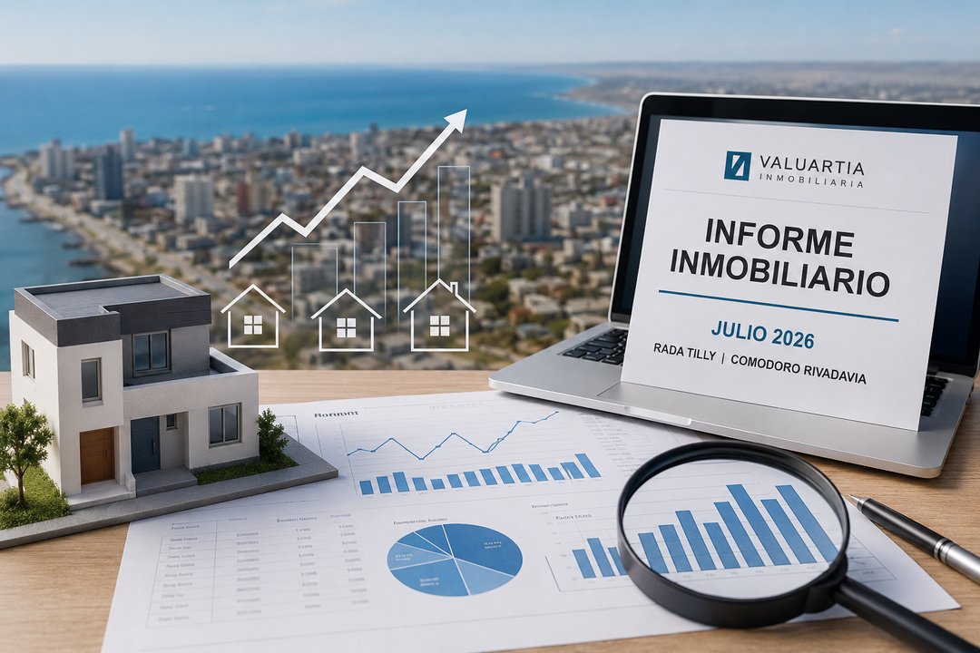 Mercado inmobiliario en Rada Tilly y Comodoro muestra signos de pausa en julio