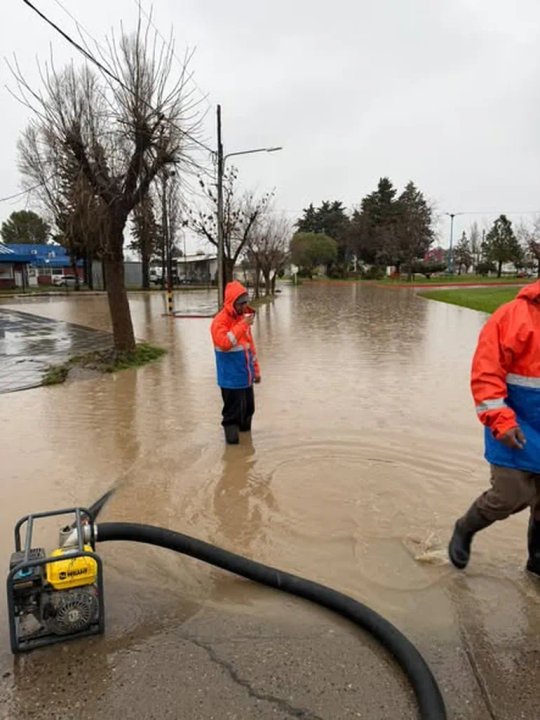 Temporal en Neuquén: interrupciones eléctricas y suspensión de clases