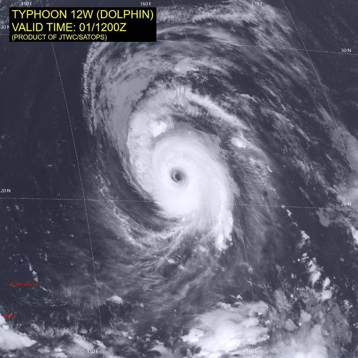 Alerta roja en China por el tifón Dolphin y evacuaciones masivas