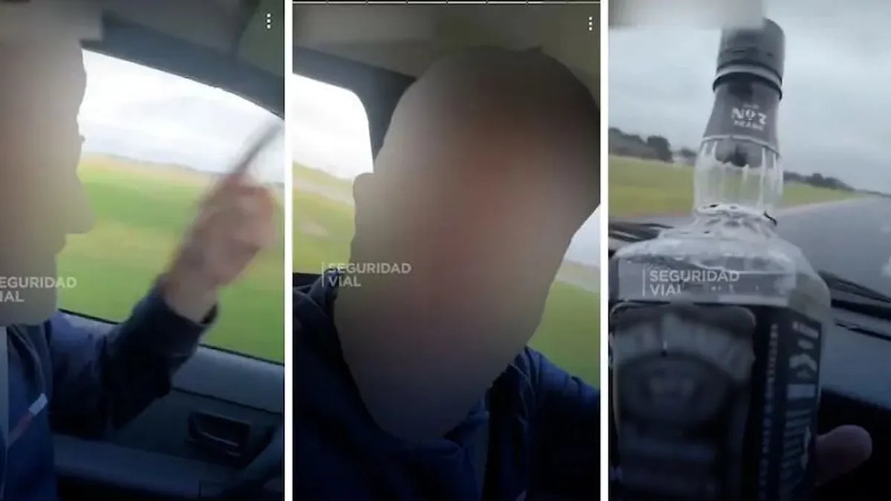Conductor grabado manejando bajo los efectos del alcohol generó controversia