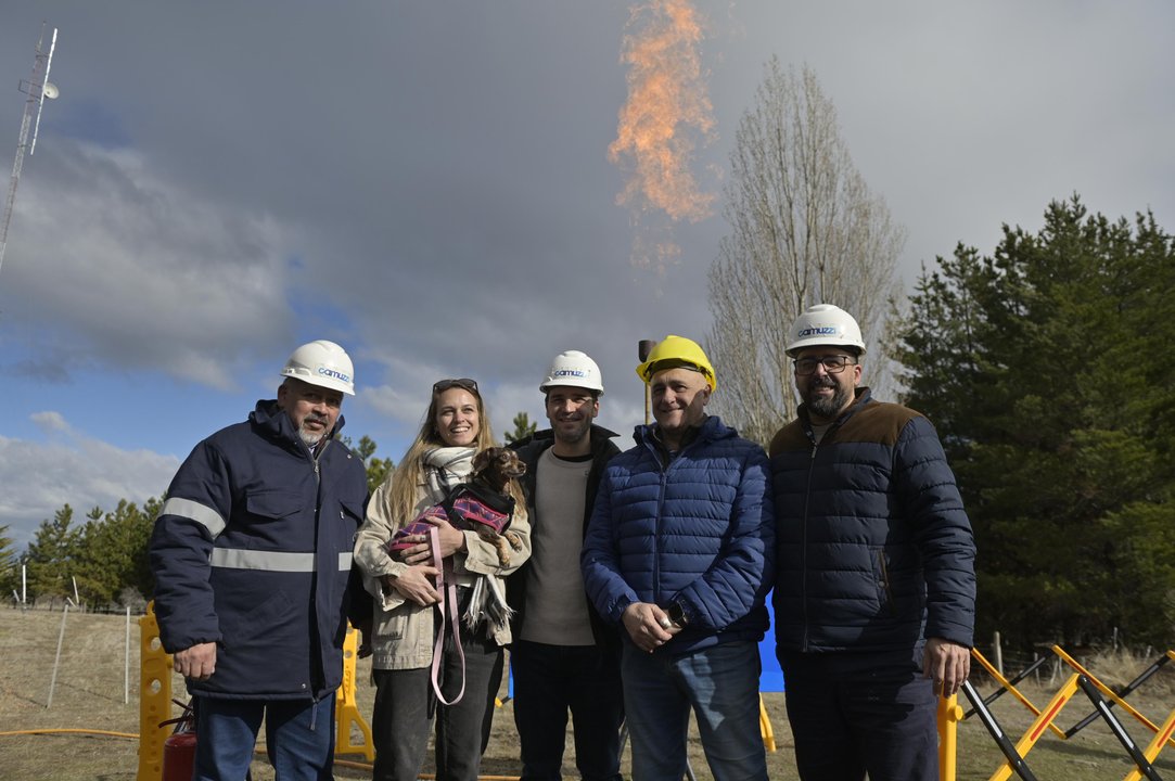 Inauguran obra de gas en Esquel que beneficiará a 72 familias y 400 lotes