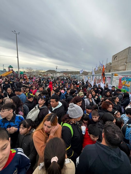 La Juventud Sindical Peronista realizó un masivo evento por el Día de las Infancias
