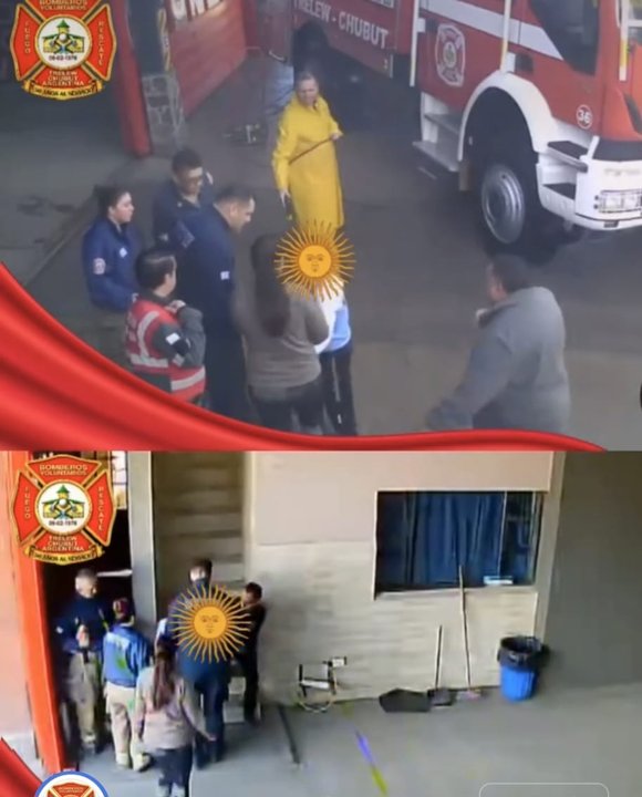 Urgente traslado de un niño en Trelew con una pila en la garganta