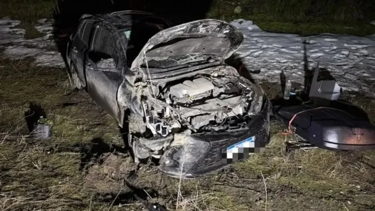 Accidente en Ruta 40: conductor de 61 años en terapia intensiva
