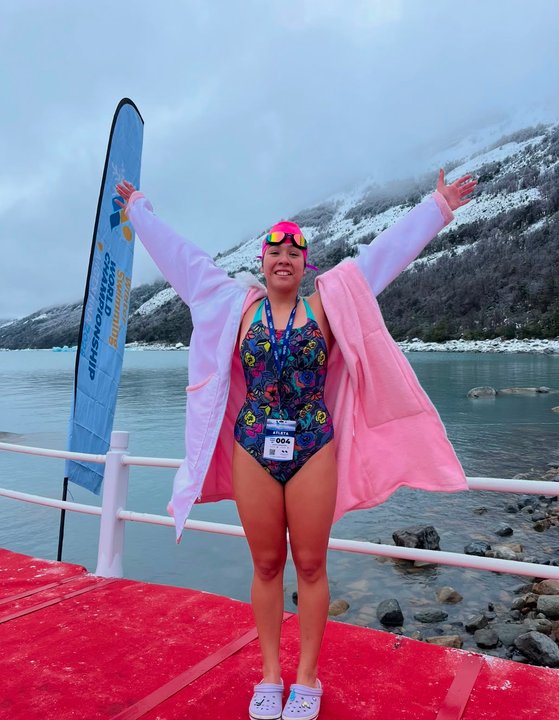 Julieta de Puerto Madryn brilló en el Mundial de natación en El Calafate
