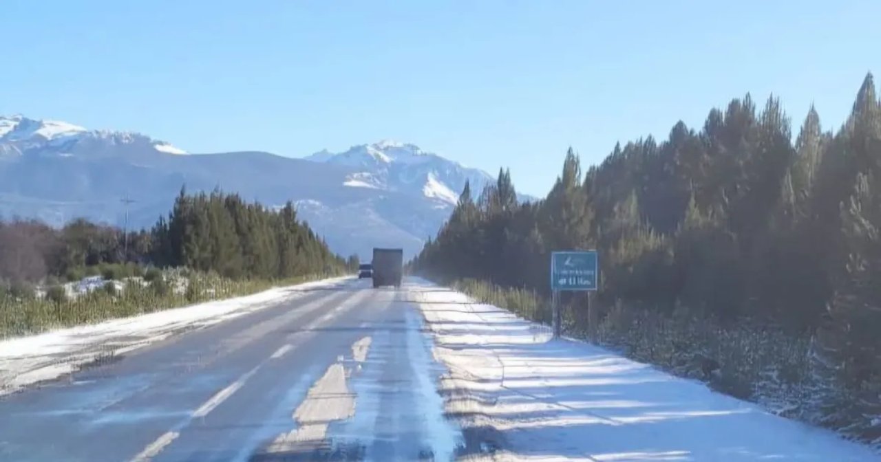 Estado de rutas en Neuquén y Río Negro: cadenas obligatorias en pasos fronterizos