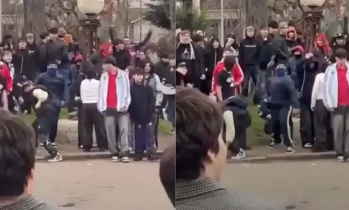 Competencia de "farmear aura" en Mar del Plata termina en violenta pelea