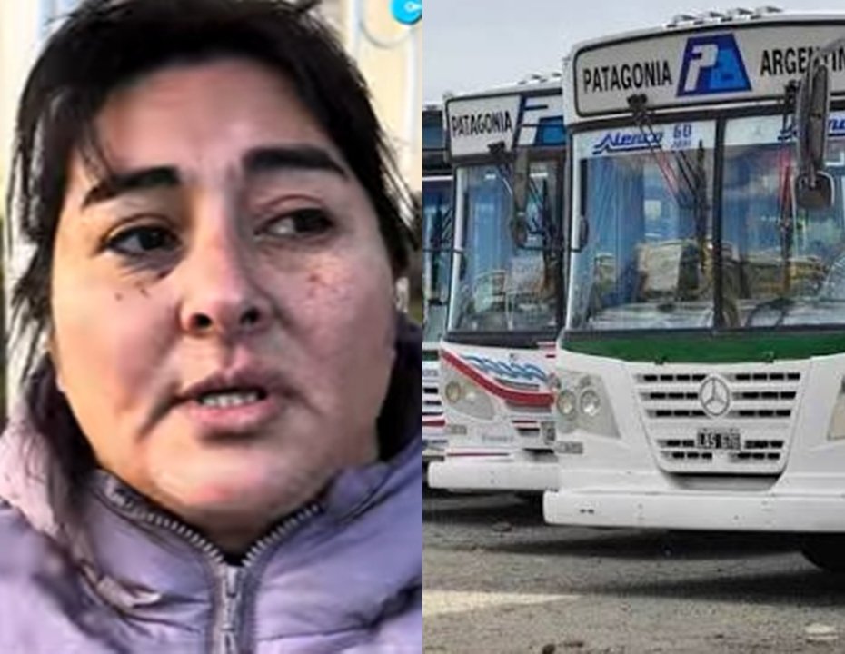 Reclamo desesperado de esposa de exchofer de Patagonia Argentina por salarios adeudados