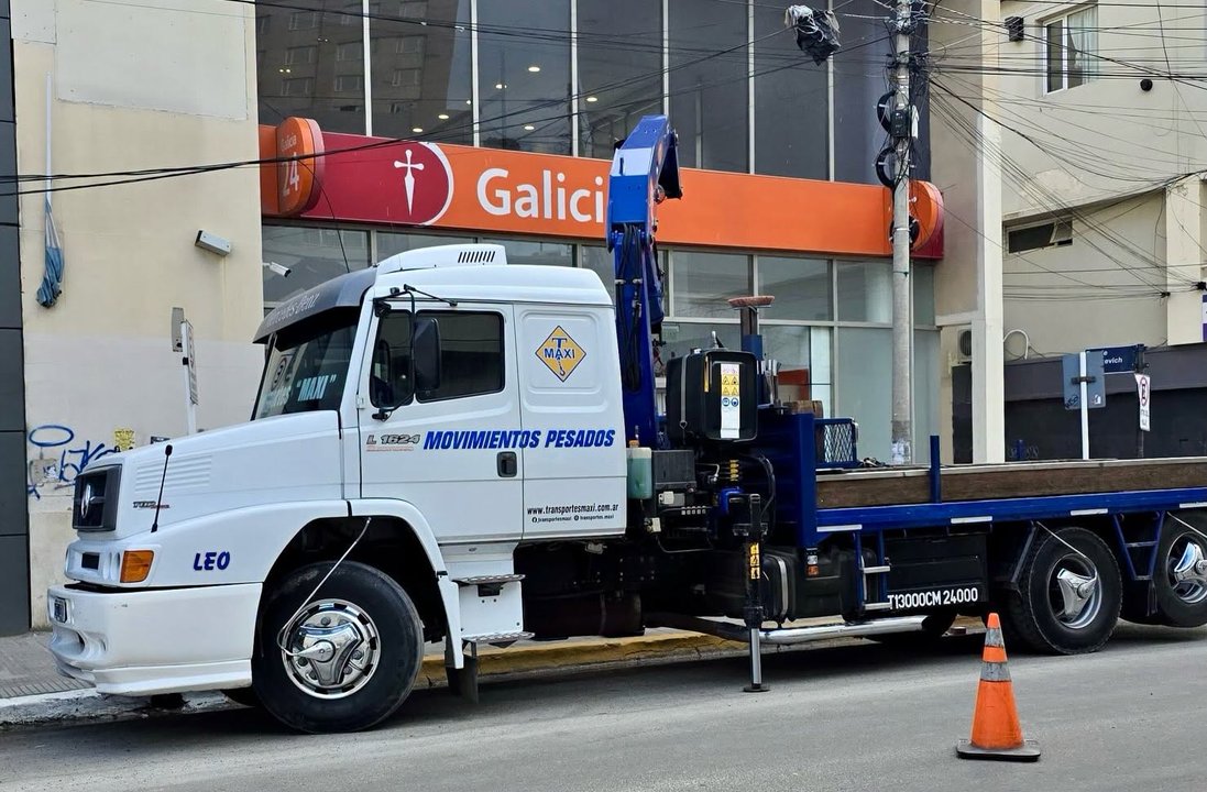 Aclaración sobre el traslado del Banco Galicia en Comodoro Rivadavia