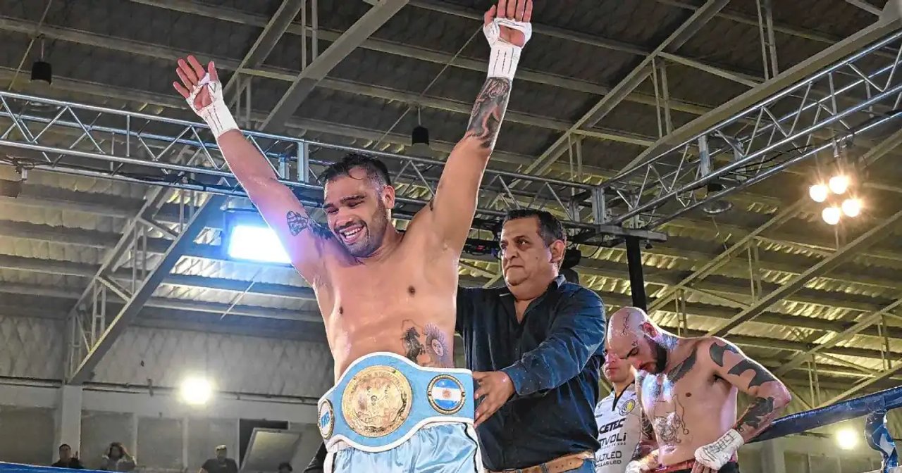 Christian "El Potro" Luis se coronó campeón argentino crucero en General Roca