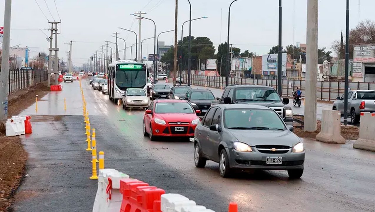 Primera etapa habilitada de la Avenida Mosconi en Neuquén