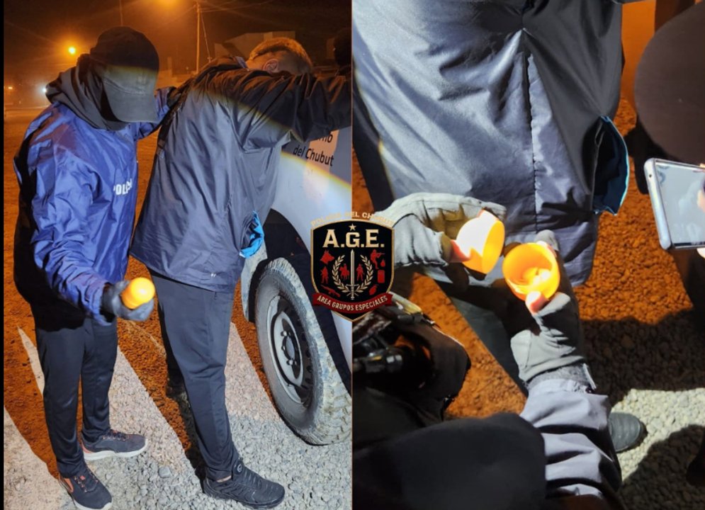 Detenido en Puerto Madryn con ocho dosis de cocaína en su chaqueta