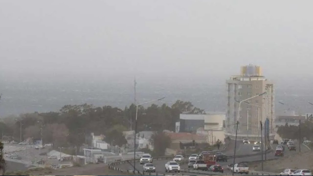 Comodoro Rivadavia cierra agosto con fuerte viento y temperaturas de hasta 13 °C