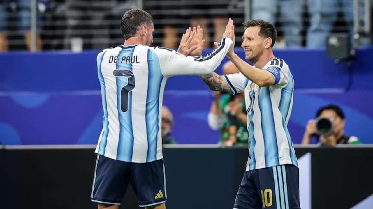 De Paul se despide de Messi tras su retiro de la selección argentina