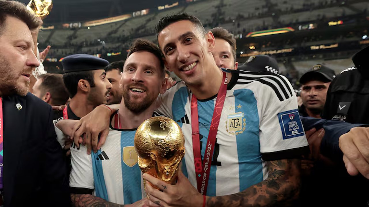 Di María agradece a Messi tras su retiro de la Selección Argentina