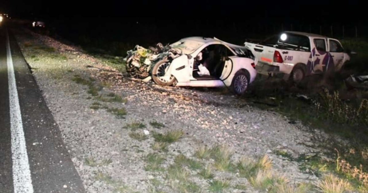 Identifican a las víctimas de un choque fatal en la Ruta 22