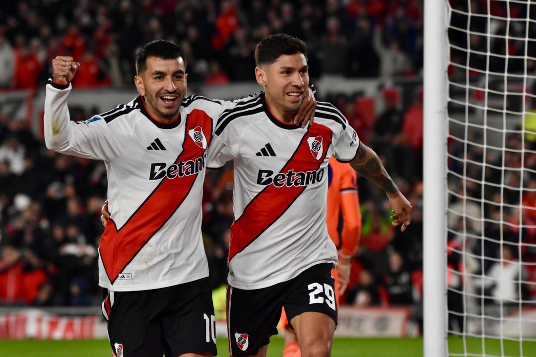 River Plate venció 3-1 a Independiente Rivadavia y Ponzio sigue invicto