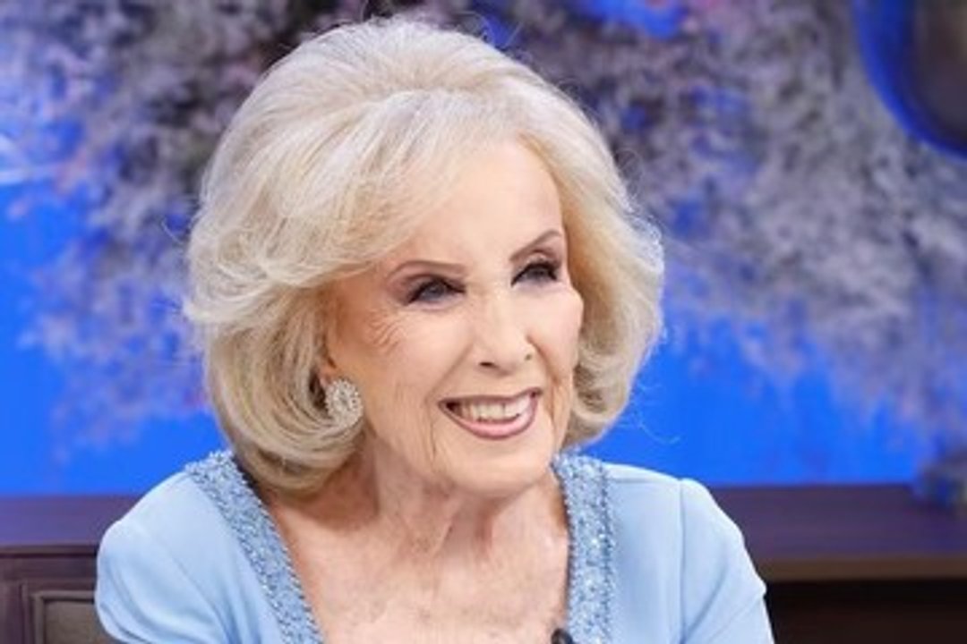 Mirtha Legrand mejora y continúa su recuperación en el Sanatorio Mater Dei