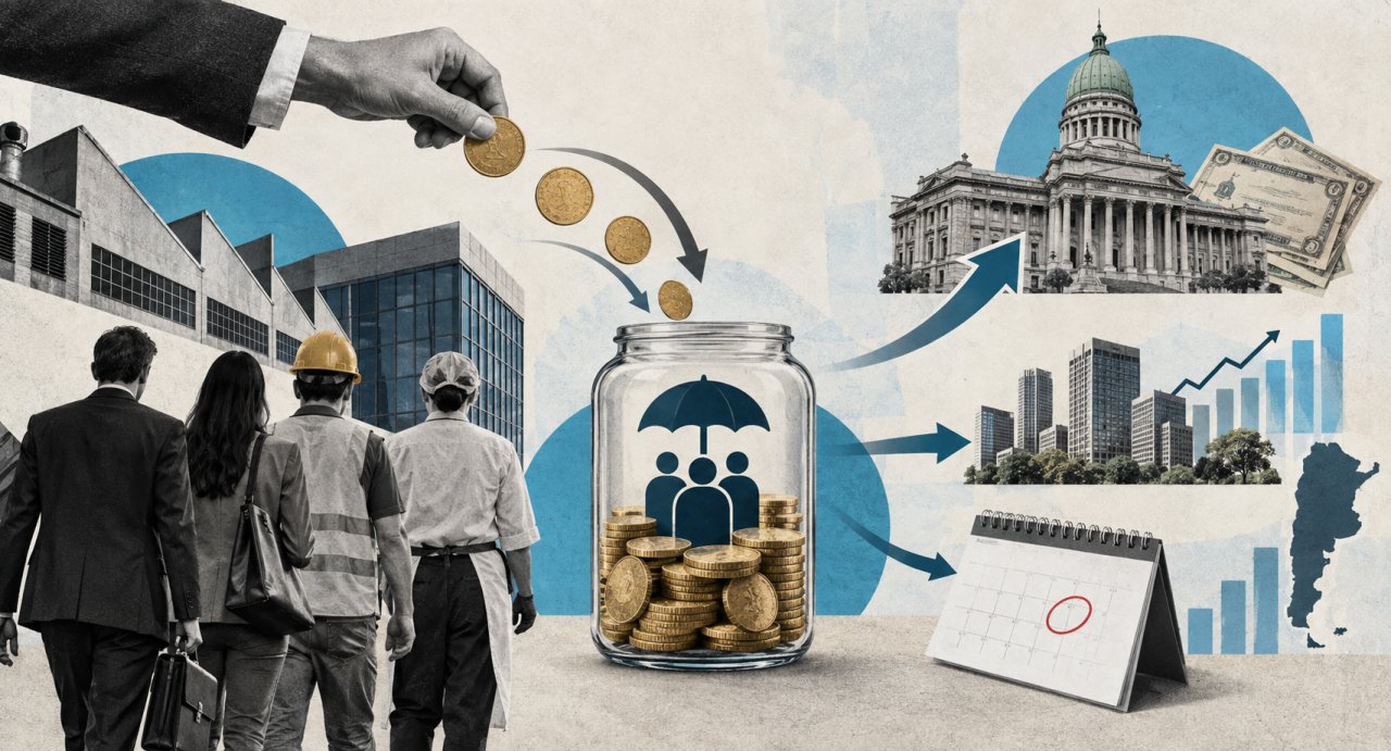 Inicia el Fondo de Asistencia Laboral: empresas aportarán hasta el 2,5% de sueldos