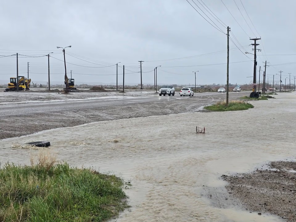 Clima frío y lluvioso en Comodoro Rivadavia y Rada Tilly este miércoles