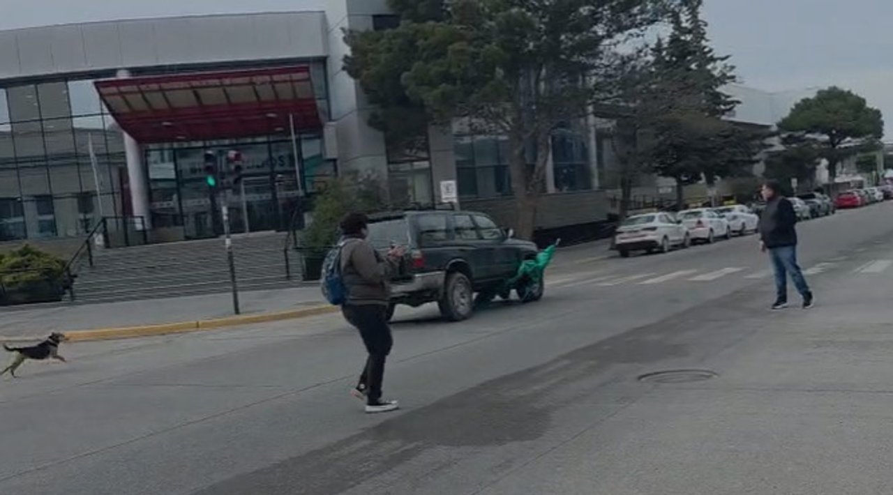 Tensión en Comodoro: camioneta casi atropella a manifestantes de ATE