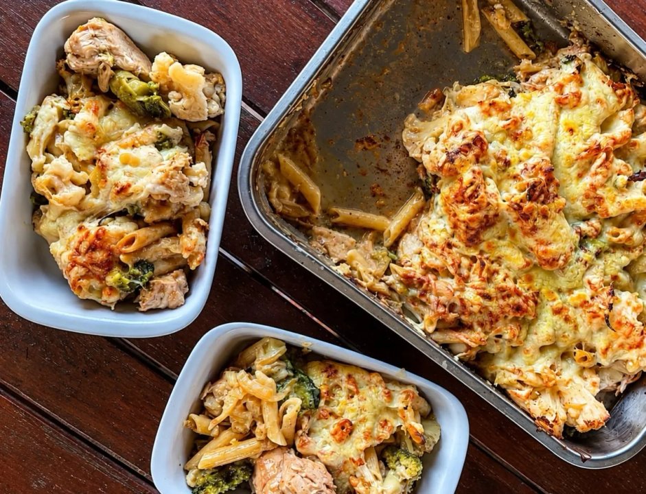Receta de gratín de pollo y pasta: un plato fácil y rendidor