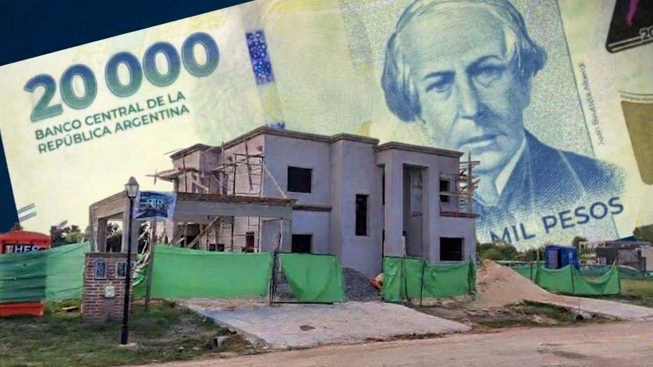 El costo de construir una casa de 100 m² alcanza los $238 millones en Argentina